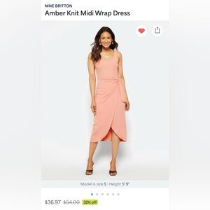 Elegant Pink Sleeveless Dress